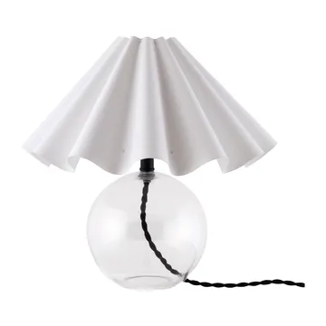 Judith pöytävalaisin Ø 30 cm - Kirkas-valkoinen - Globen Lighting