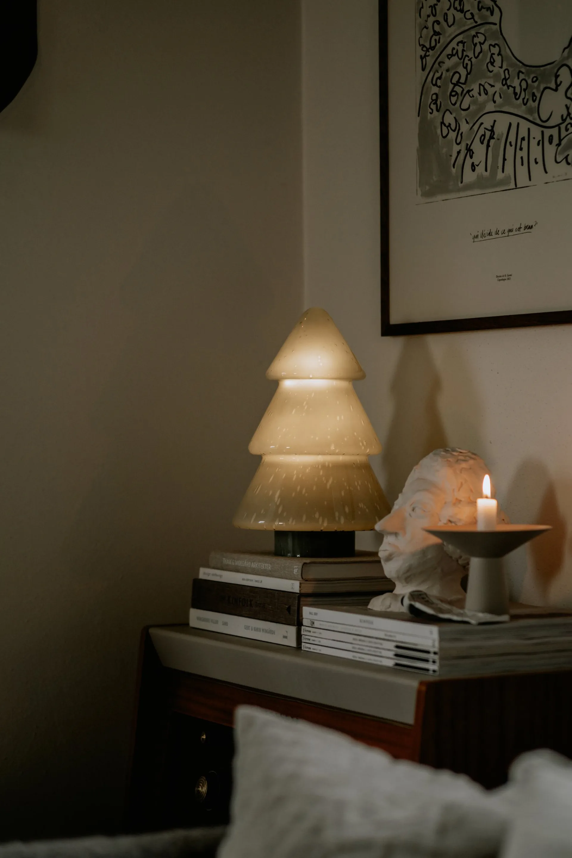 Kvist 20 -pöytävalaisin, Vihreä Globen Lighting