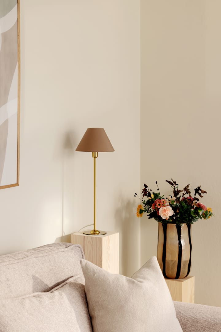 Lamppujalka Iris 45, Harjattu messinki Globen Lighting