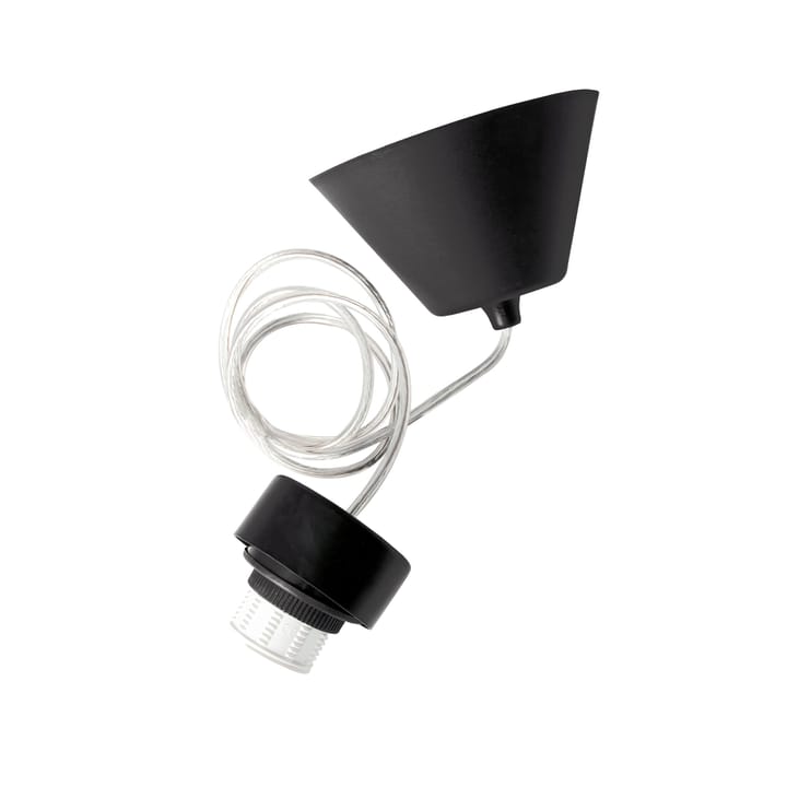 Lampun ripustinsarja sisätiloihin IP20, Musta-läpinäkyvä Globen Lighting