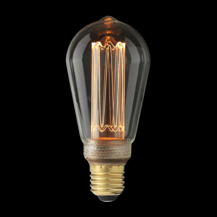 Laser filament LED E27, 6,4 cm, E27 Globen Lighting