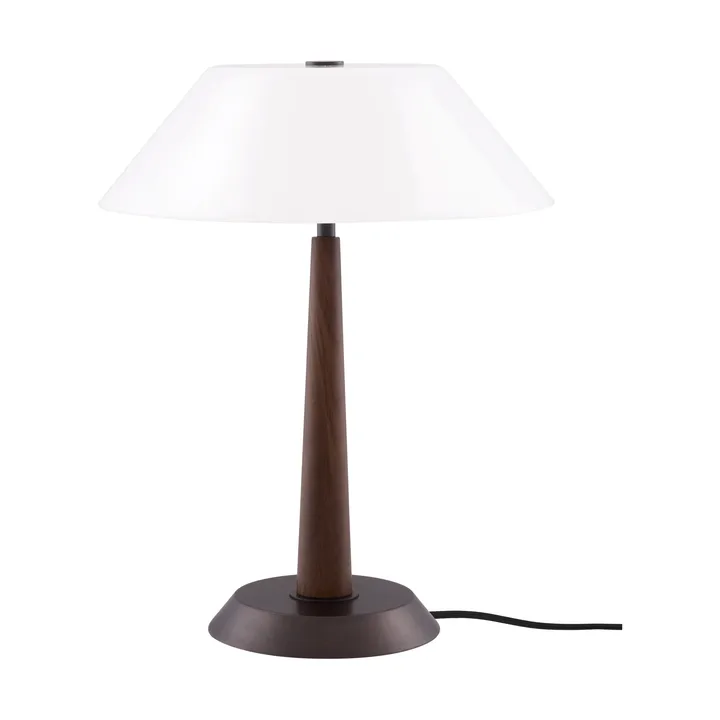 Ligna pöytälamppu - Ruskeaksi petsattu, Ø29x39,2 cm - Globen Lighting
