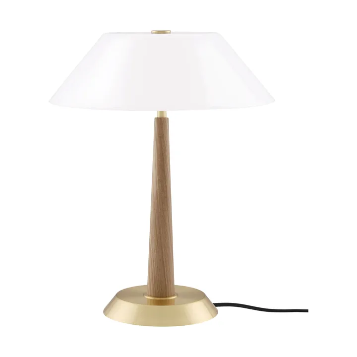 Ligna pöytälamppu - Tammi–raakamessinki, Ø29x39,2 cm - Globen Lighting