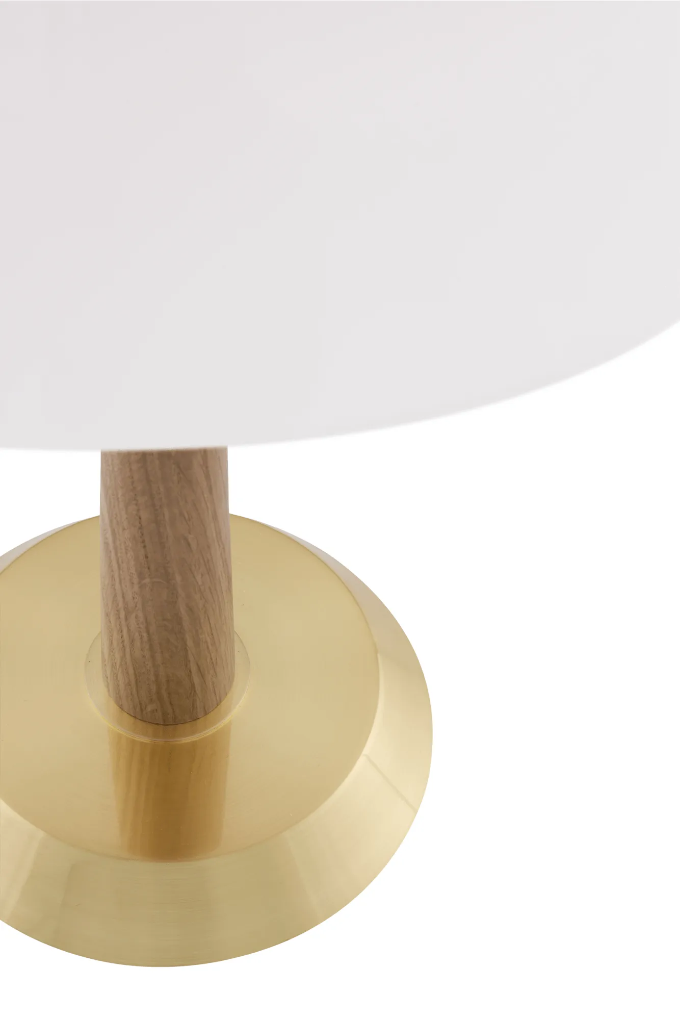 Ligna pöytälamppu, Tammi–raakamessinki, Ø29x39,2 cm Globen Lighting