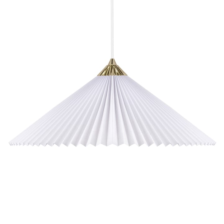 Matisse riippuvalaisin Ø 60 cm, Messinki-valkoinen Globen Lighting