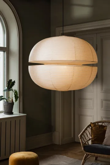 Mela lampunvarjostin - Beige, Ø80 cm - Globen Lighting