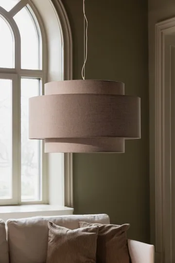 Noah riippuvalaisin Ø70 cm - Beige - Globen Lighting
