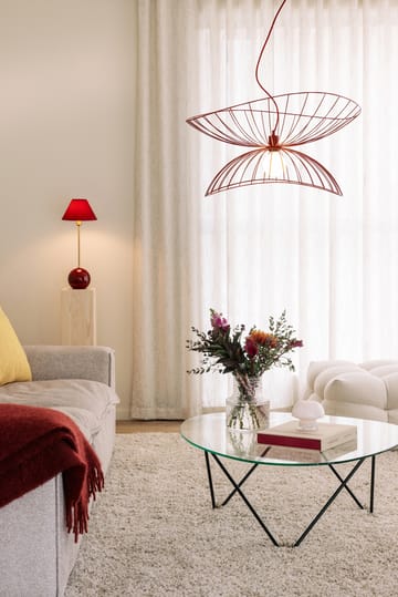 Ray kattovalaisin Ø70 cm - Burgundy - Globen Lighting