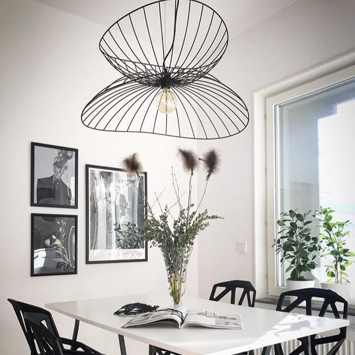 Ray kattovalaisin Ø70 cm, musta Globen Lighting