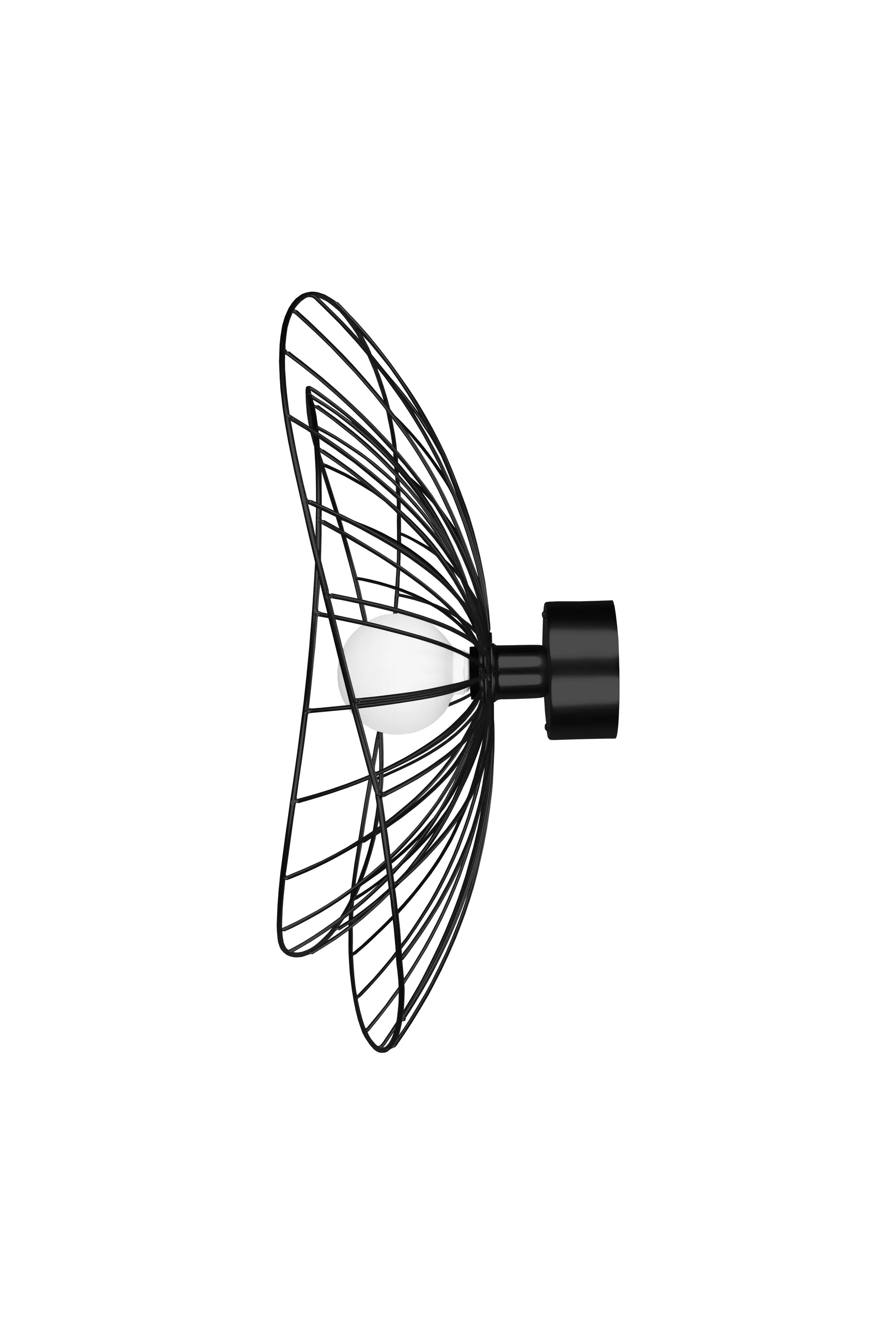 Ray plafondi, matta musta Globen Lighting