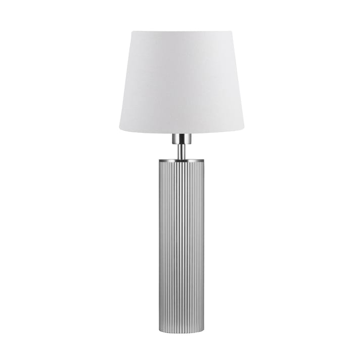 Rib 8 pöyt�ävalaisin, Harjattu teräs Globen Lighting