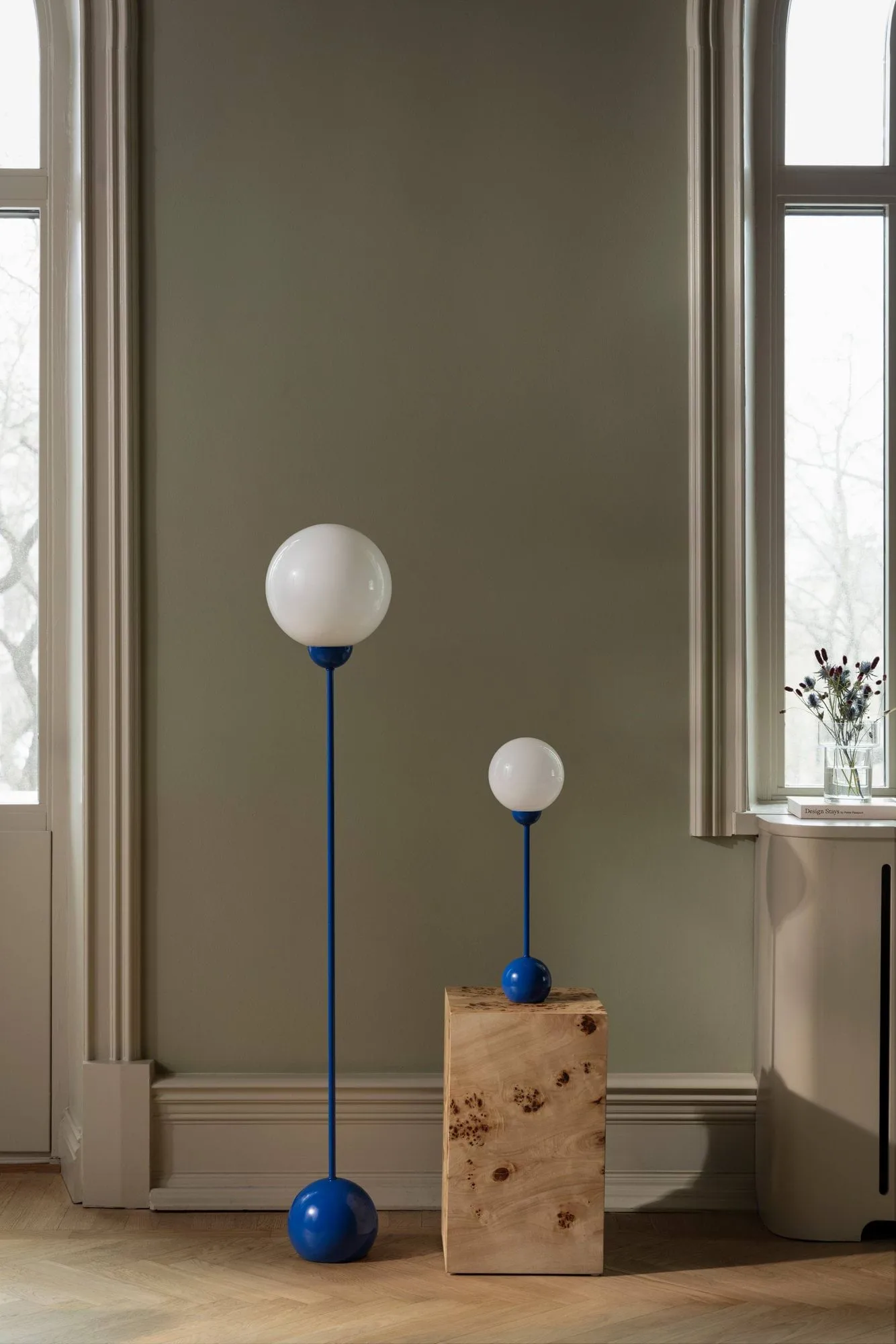 Ripley pöytälamppu, Sininen, 52 cm Globen Lighting