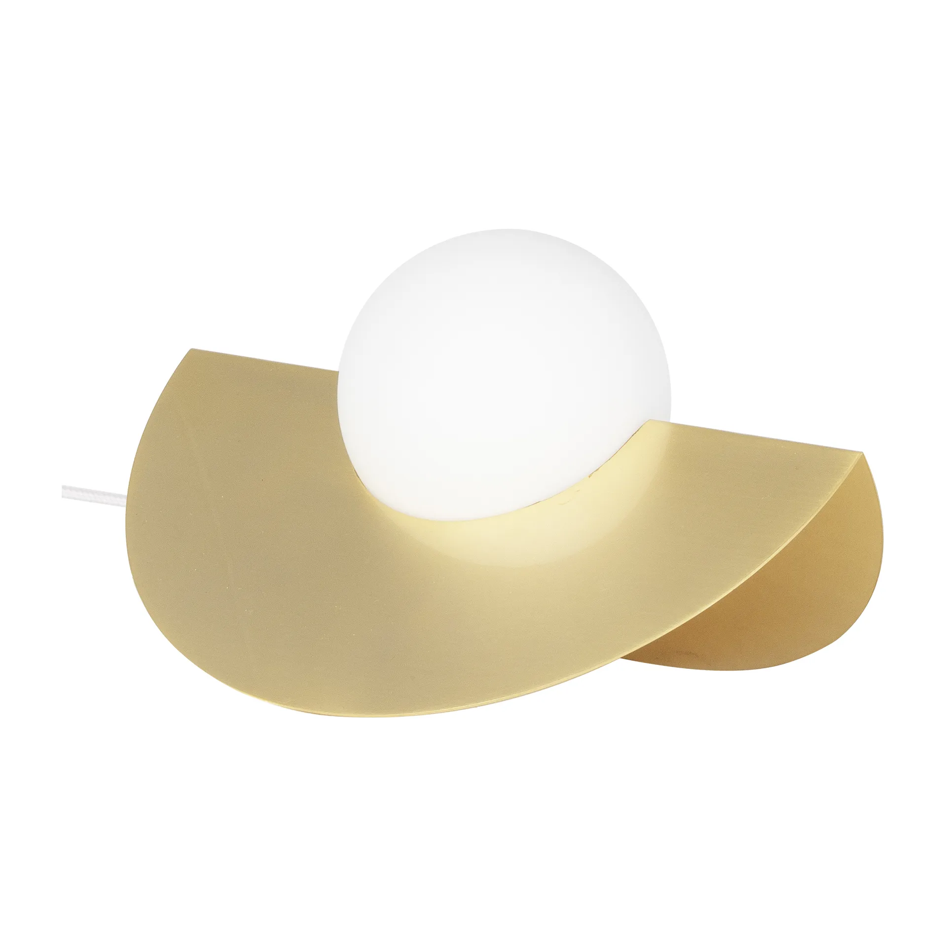 Roccia pöytävalaisin, Harjattu messinki Globen Lighting