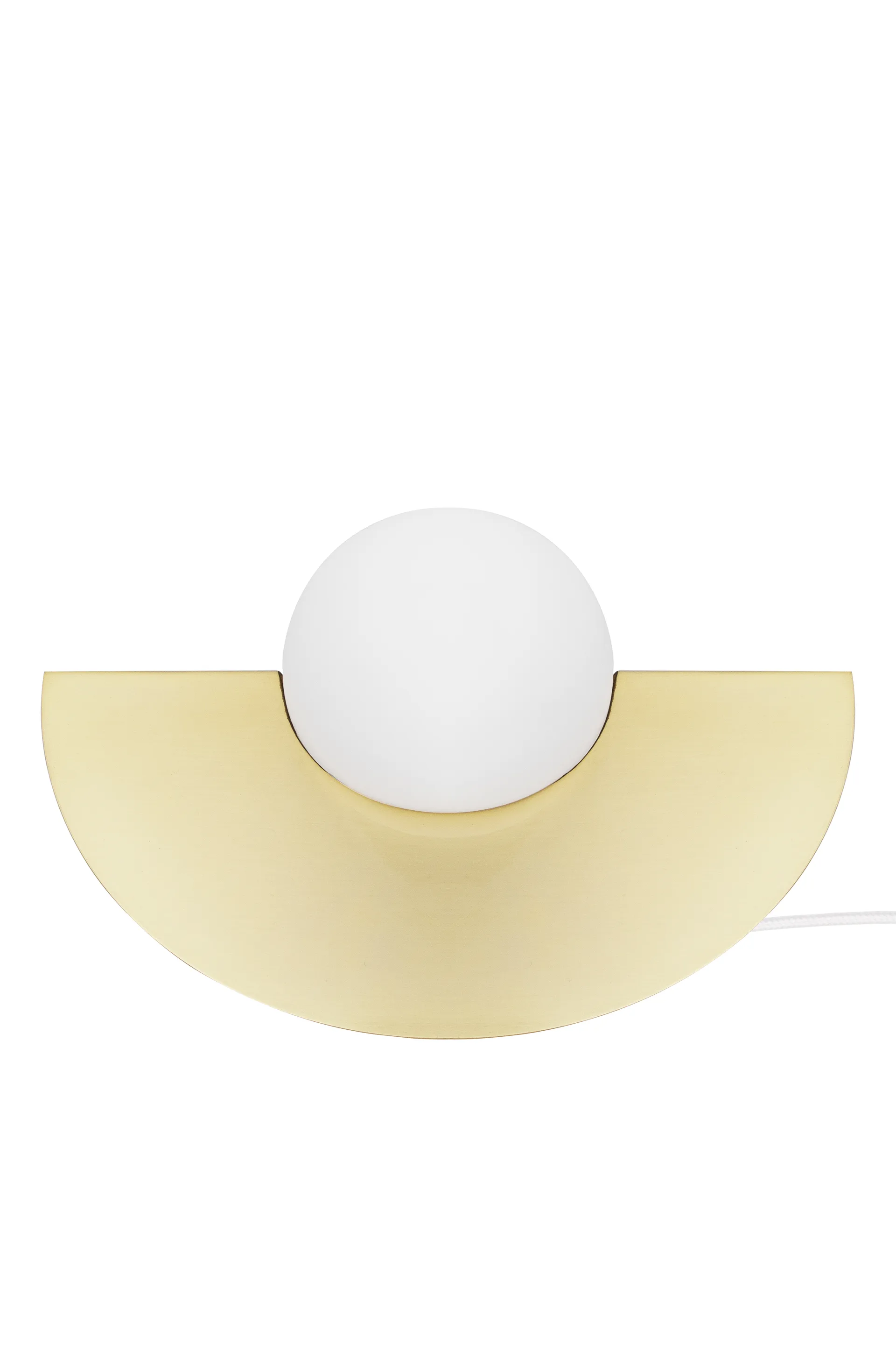 Roccia pöytävalaisin, Harjattu messinki Globen Lighting