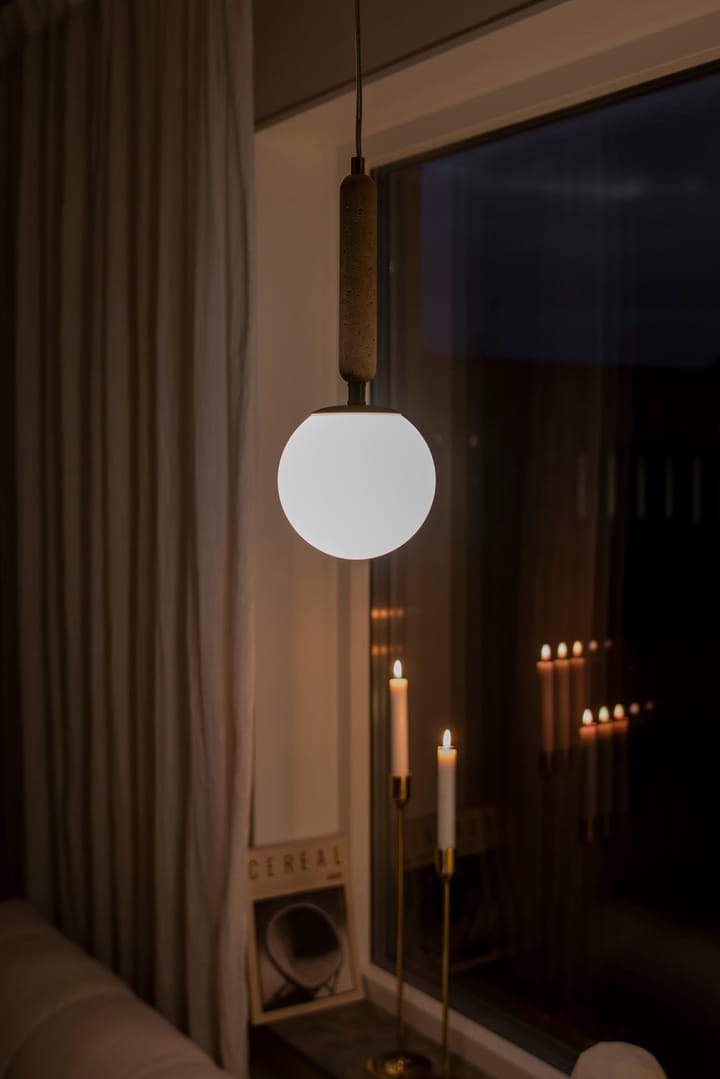 Torrano riippuvalaisin 15 cm, Travertiini Globen Lighting