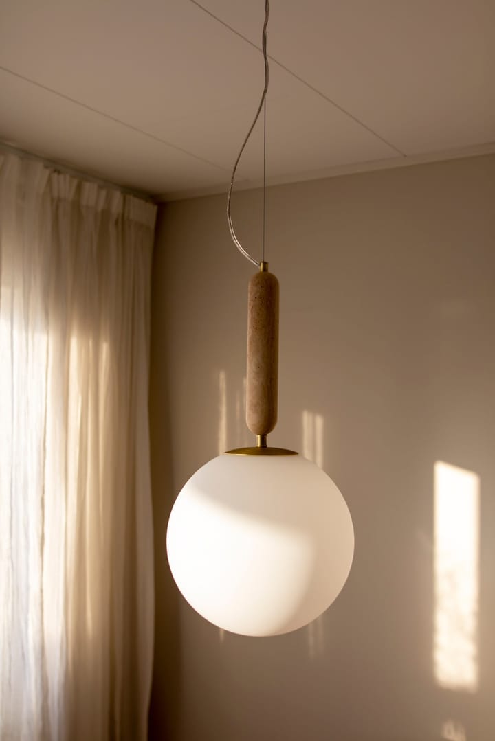 Torrano riippuvalaisin 30 cm, Travertiini Globen Lighting