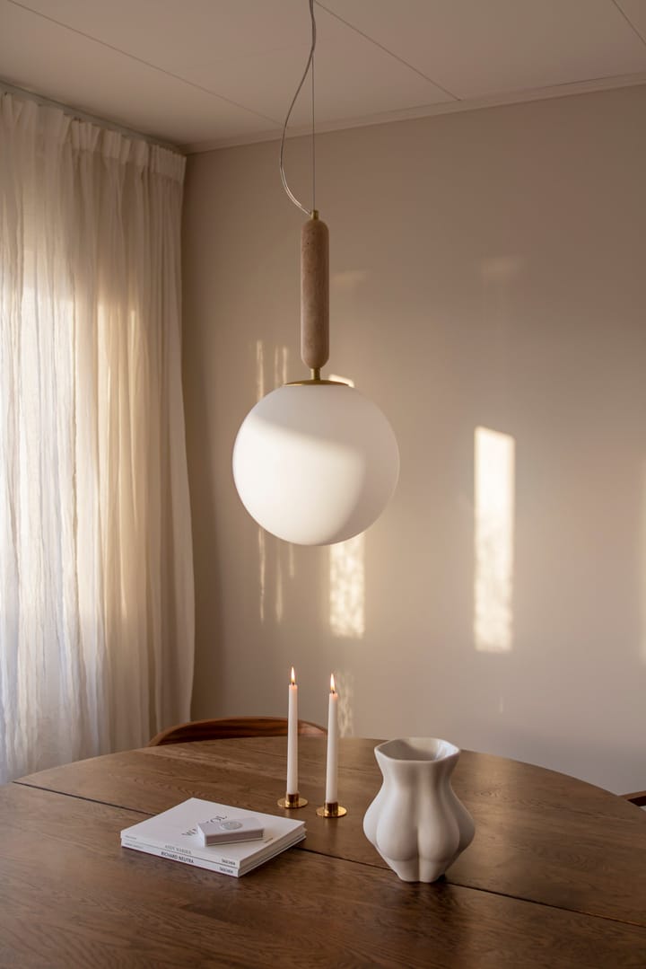 Torrano riippuvalaisin 30 cm, Travertiini Globen Lighting