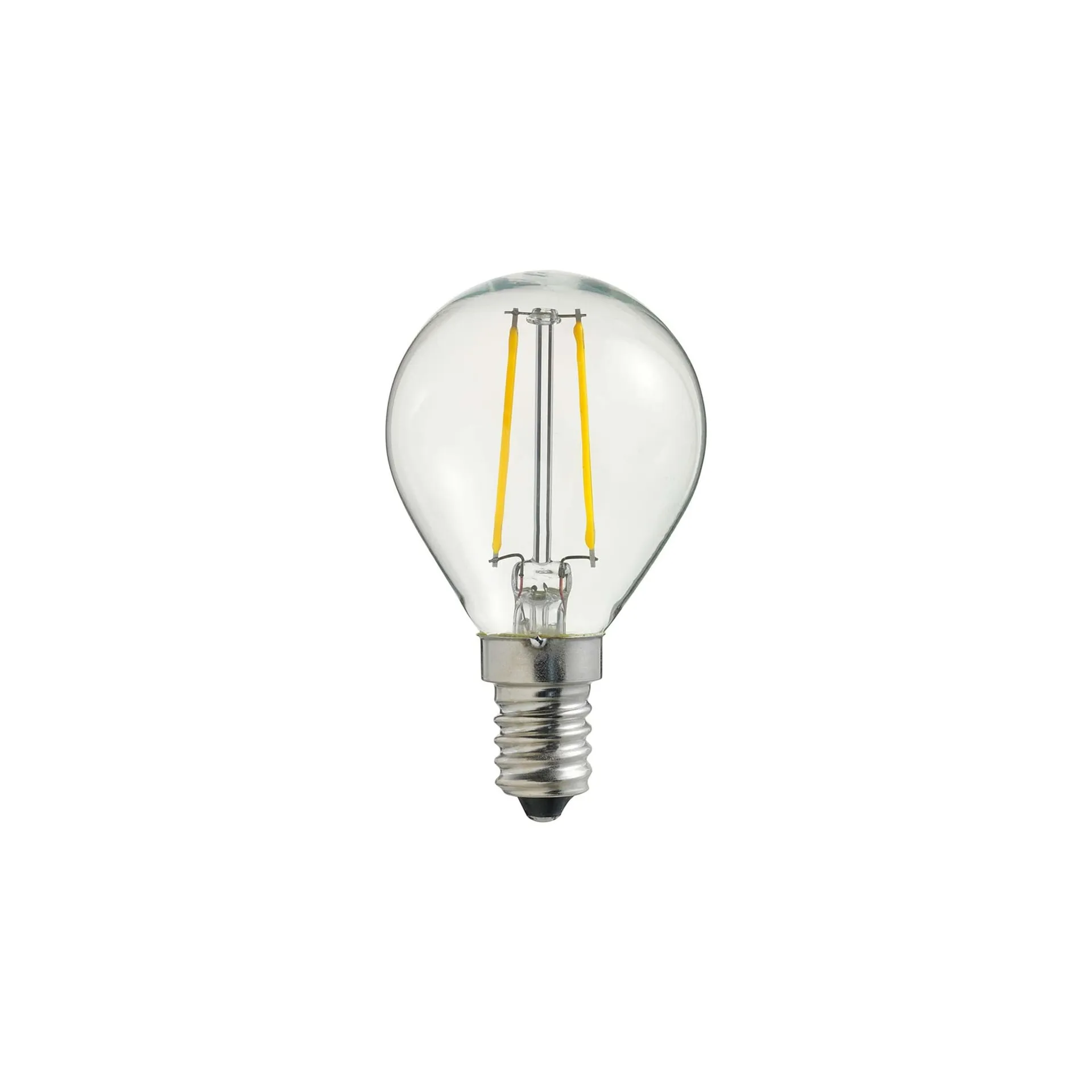 Valonlähde LED filamentti Pallo E14, Kirkas Globen Lighting