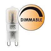 Valonlähde LED G9 - Kirkas - Globen Lighting