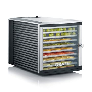 Graef DA510 Dehydrator sienikuivain 10 tarjotinta - Musta-harmaa - Graef