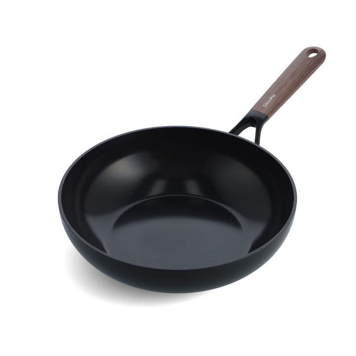 Eco Smartshape wokkipannu 28 cm - Dark wood - GreenPan