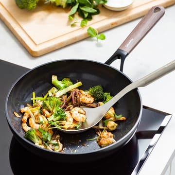 Eco Smartshape wokkipannu 28 cm - Dark wood - GreenPan
