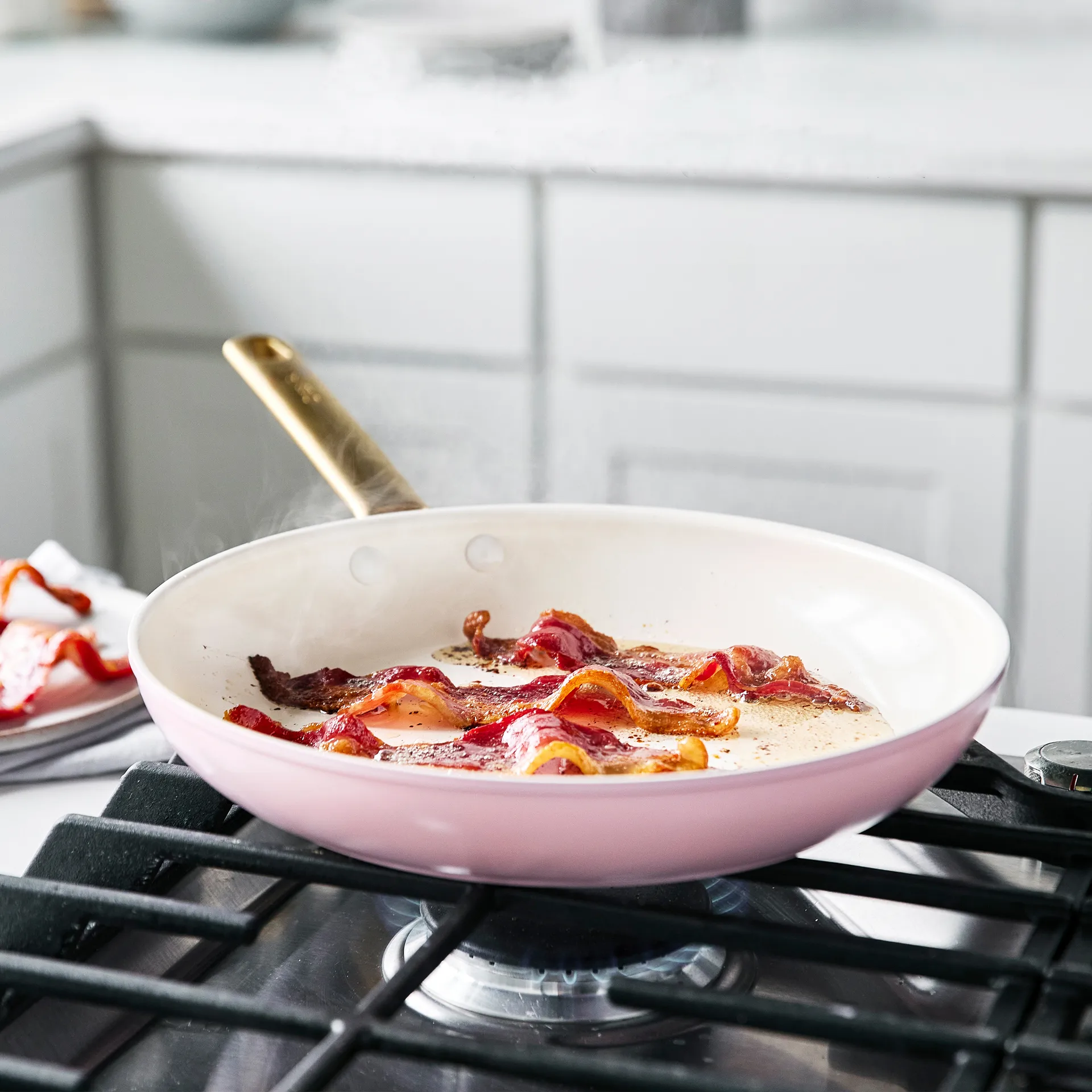 Padova paistinpannusetti 20 + 26 cm, Blush pink GreenPan