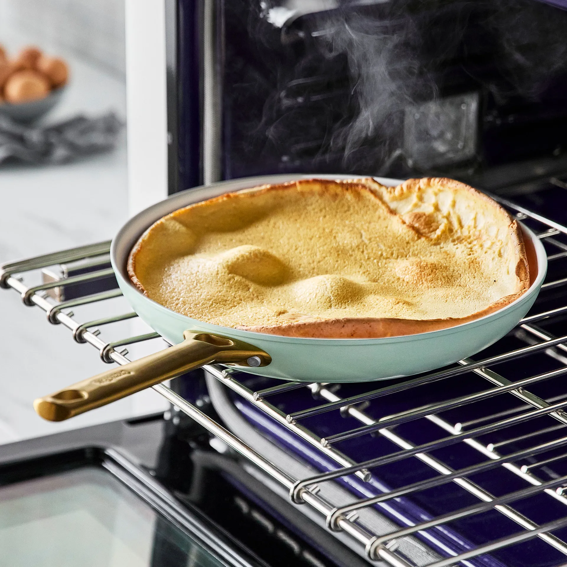 Padova paistinpannusetti 20 + 26 cm, Mint green GreenPan