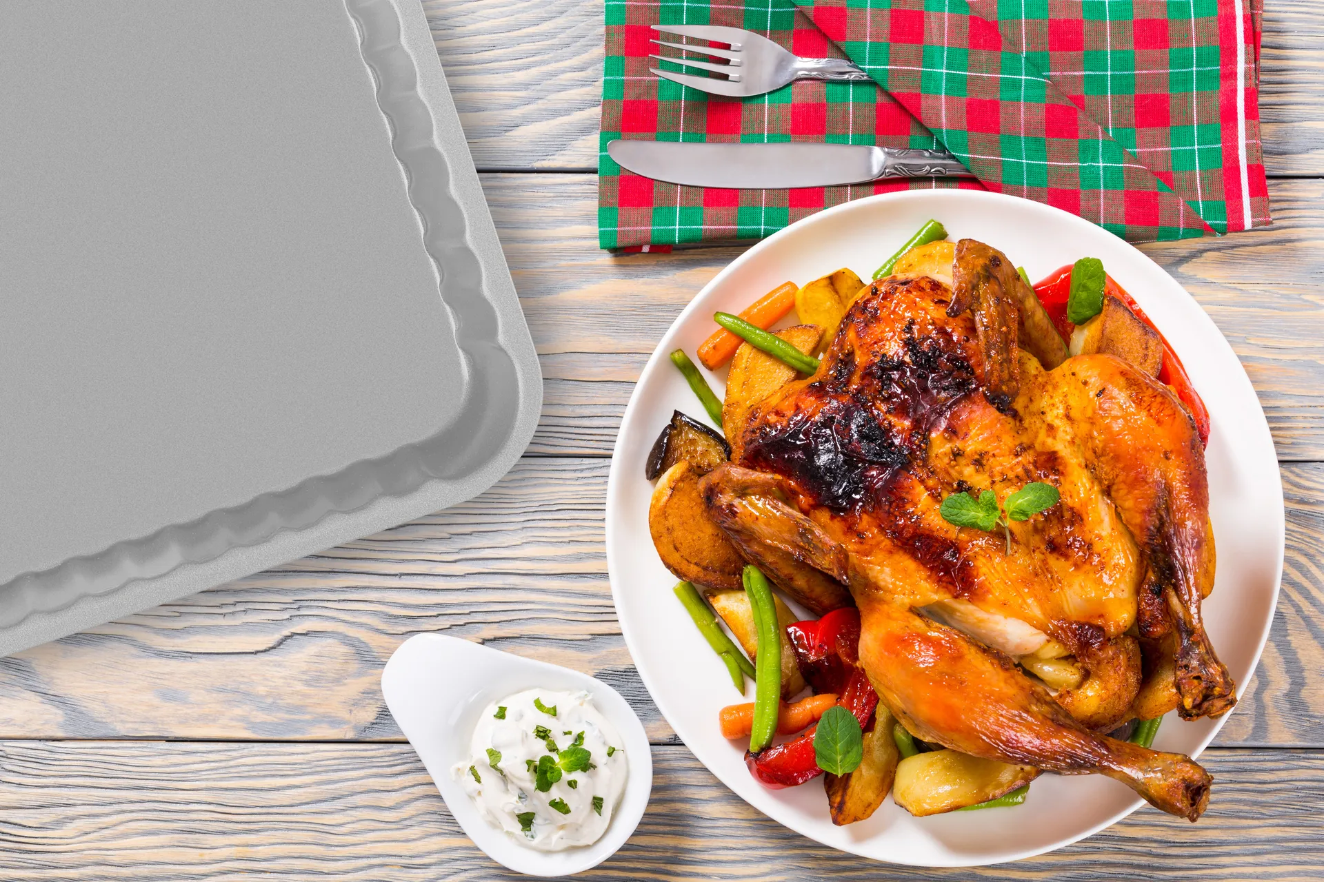 Silver Eligance uunivuoka, Teräs, nelikulmainen, 24×4,5 cm Guardini