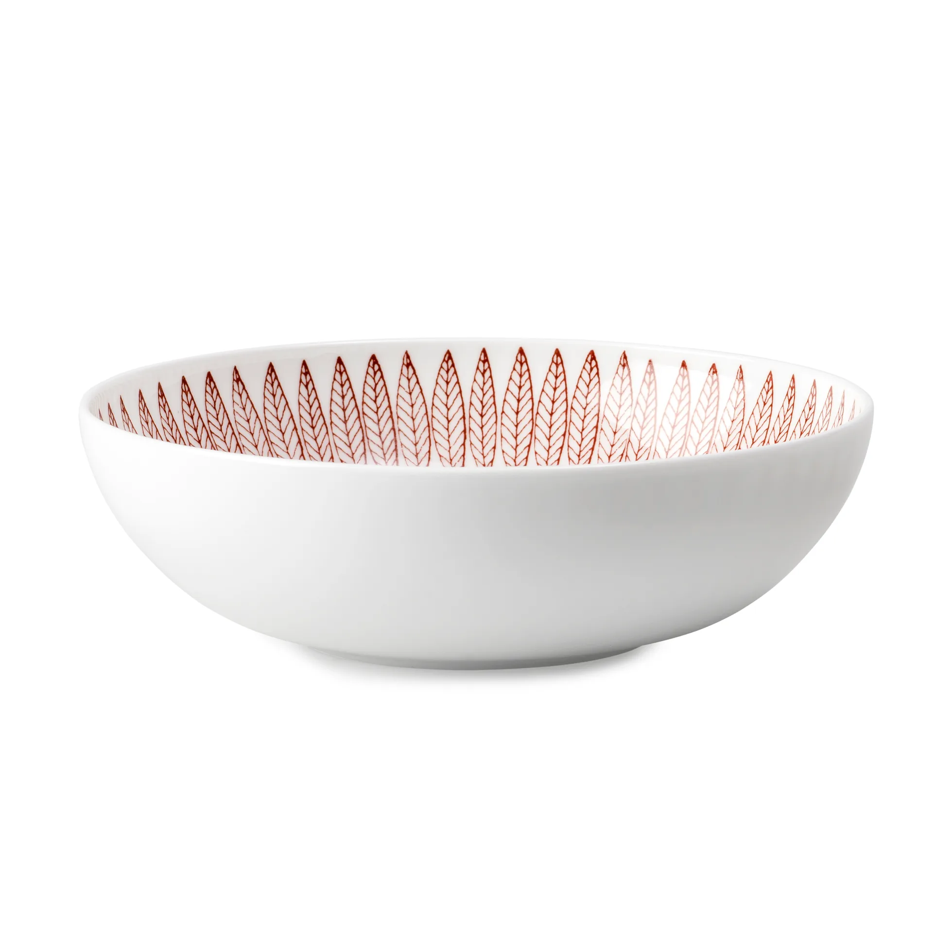 Röd Salix kulho, Ø 17 cm Gustafsbergs Porslinsfabrik