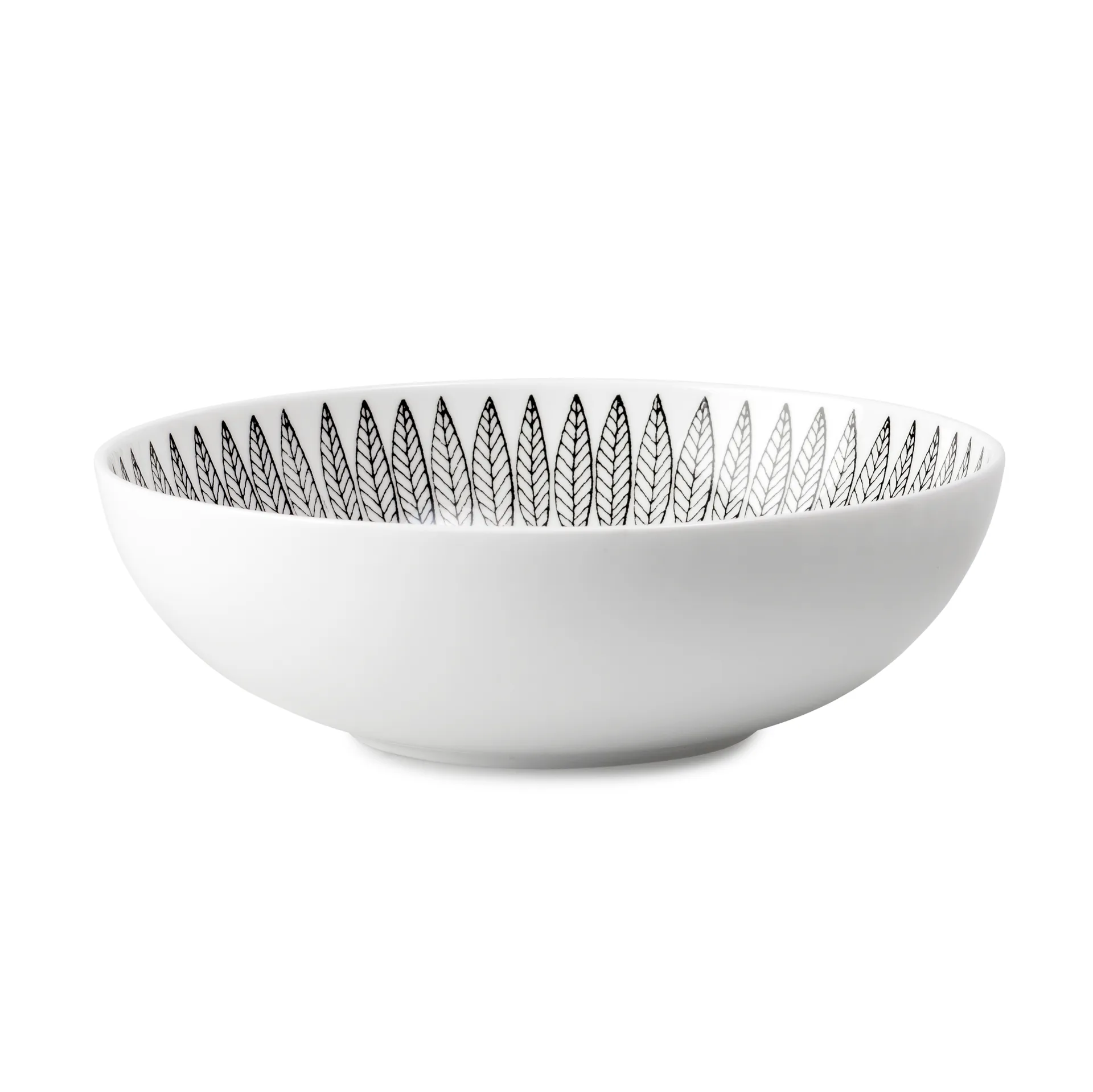 Svart Salix kulho 17 cm, musta Gustafsbergs Porslinsfabrik