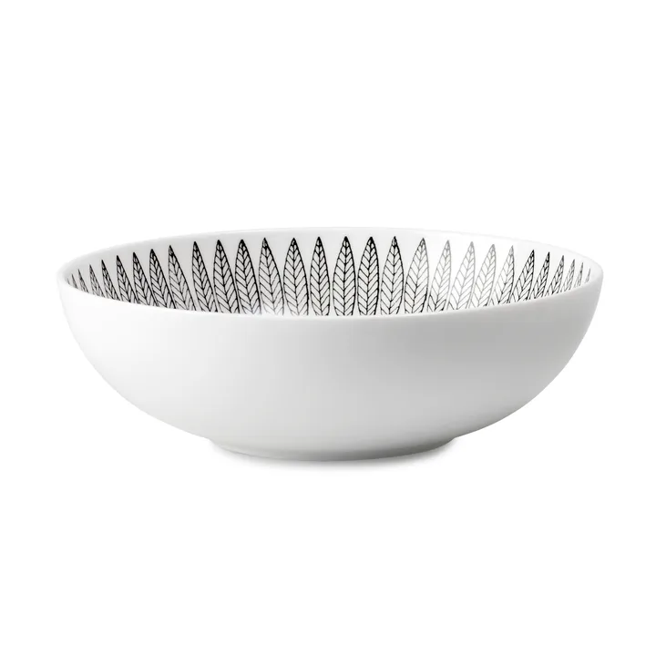 Svart Salix kulho 17 cm - musta - Gustafsbergs Porslinsfabrik