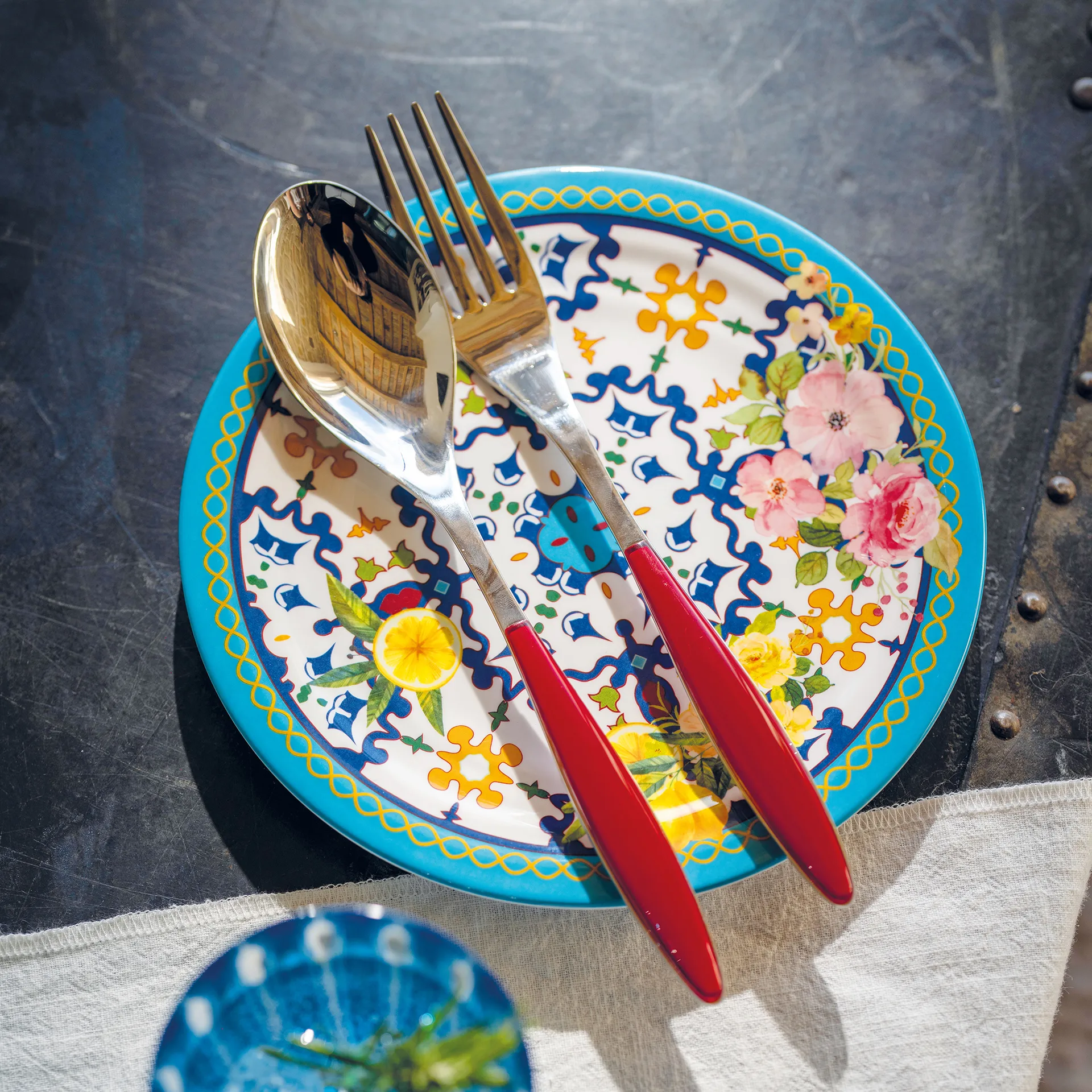 Feeling tarjoiluottimet, Kirkas punainen, 2 osaa Guzzini