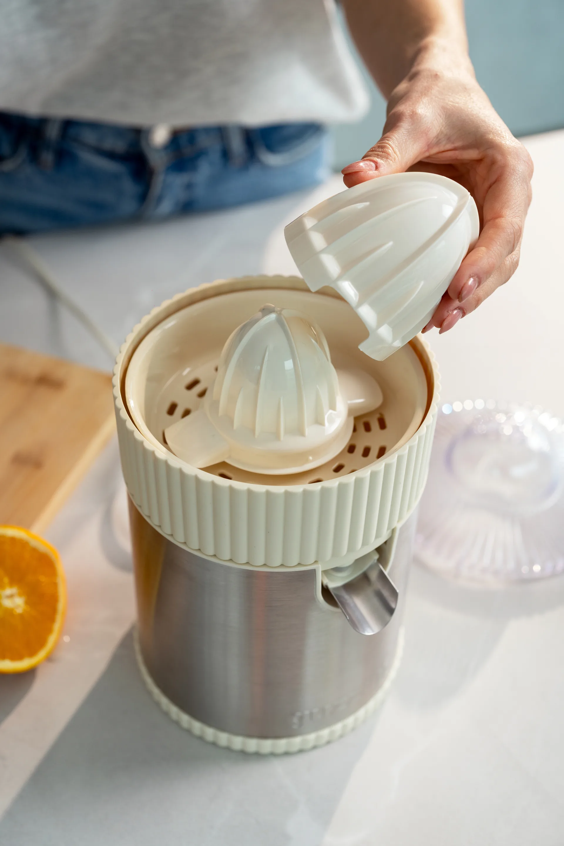 Sous chef sähköinen mehupuristin, Kerma Guzzini