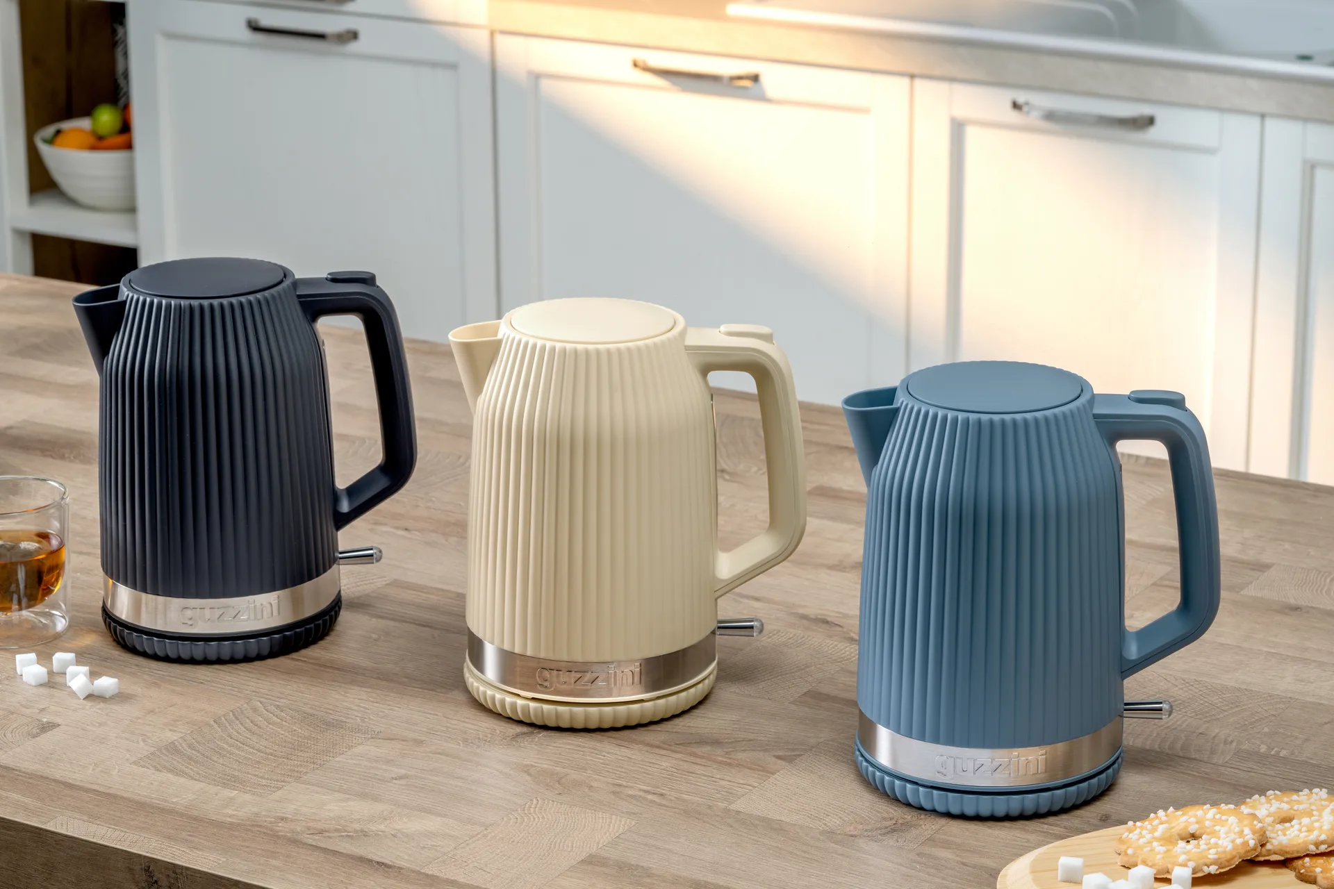 Sous chef sähköinen vedenkeitin, Harmaa Guzzini