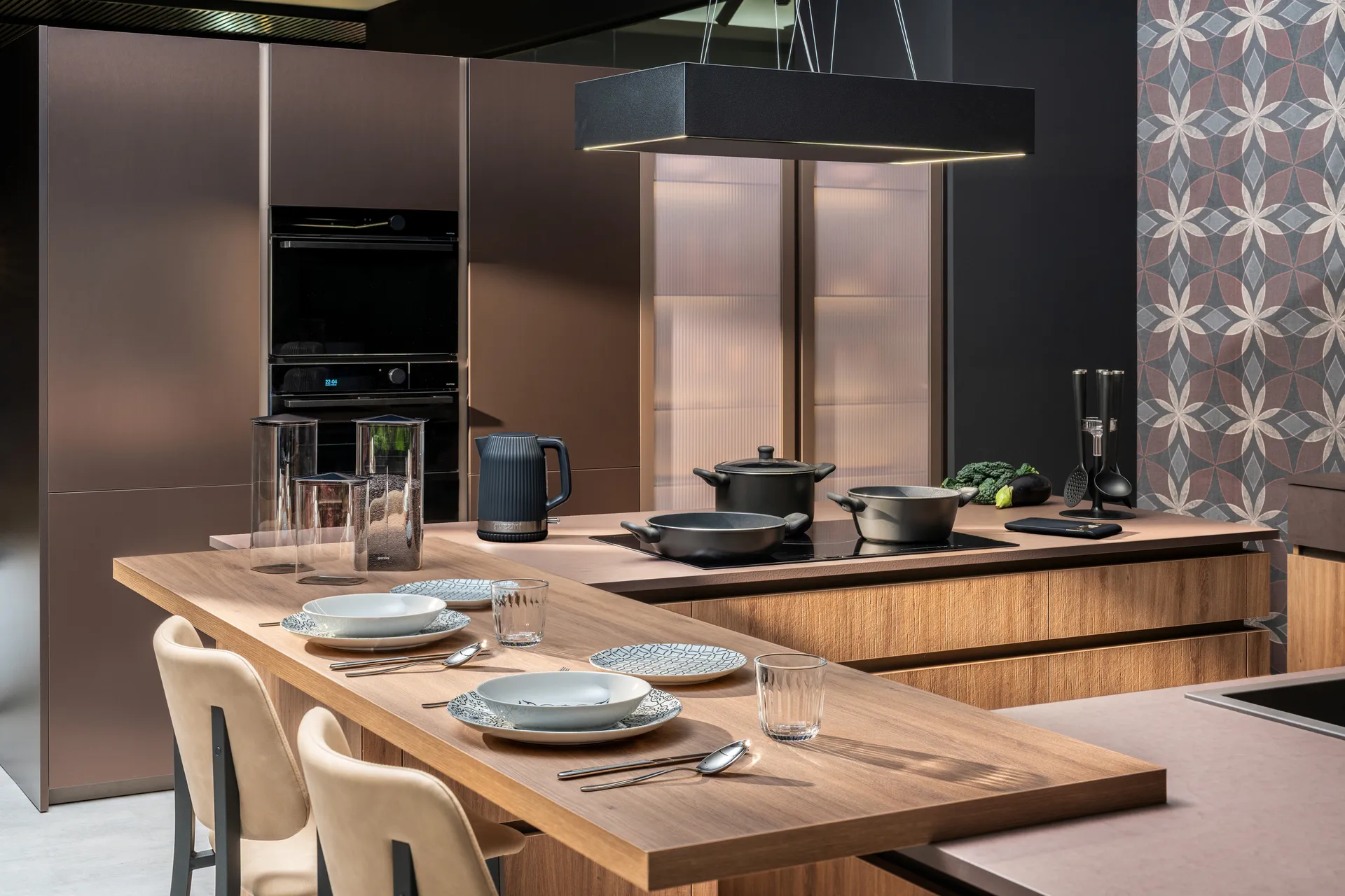 Sous chef sähköinen vedenkeitin, Laivastonsininen Guzzini