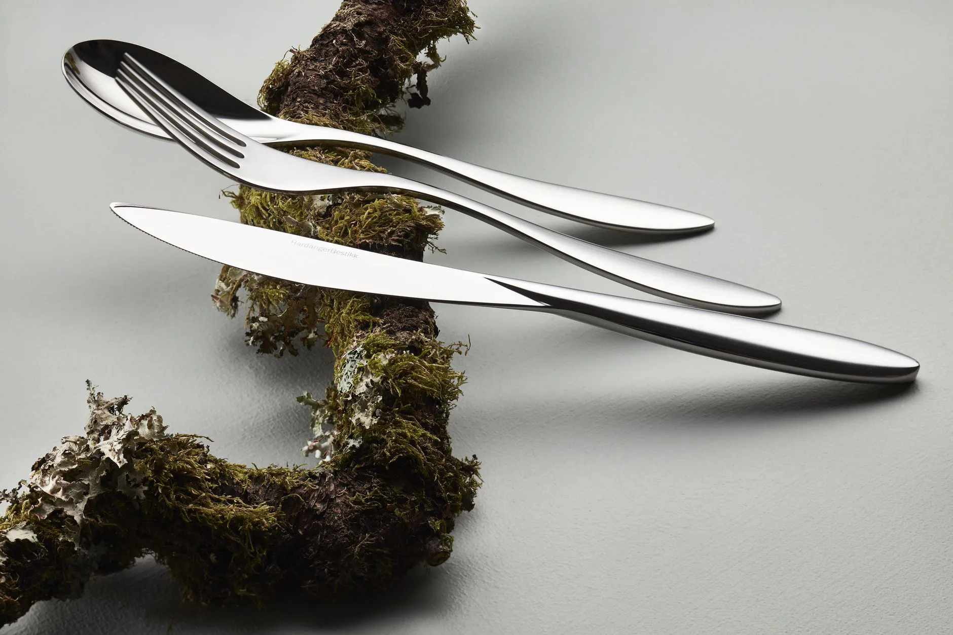 Maria tarjoilusetti 5 osaa, Ruostumaton teräs Hardanger Bestikk