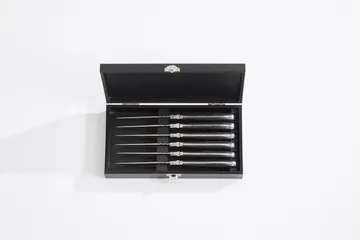 Laguiole By Hâws grillitikku 6-pack - Musta puu - Hâws