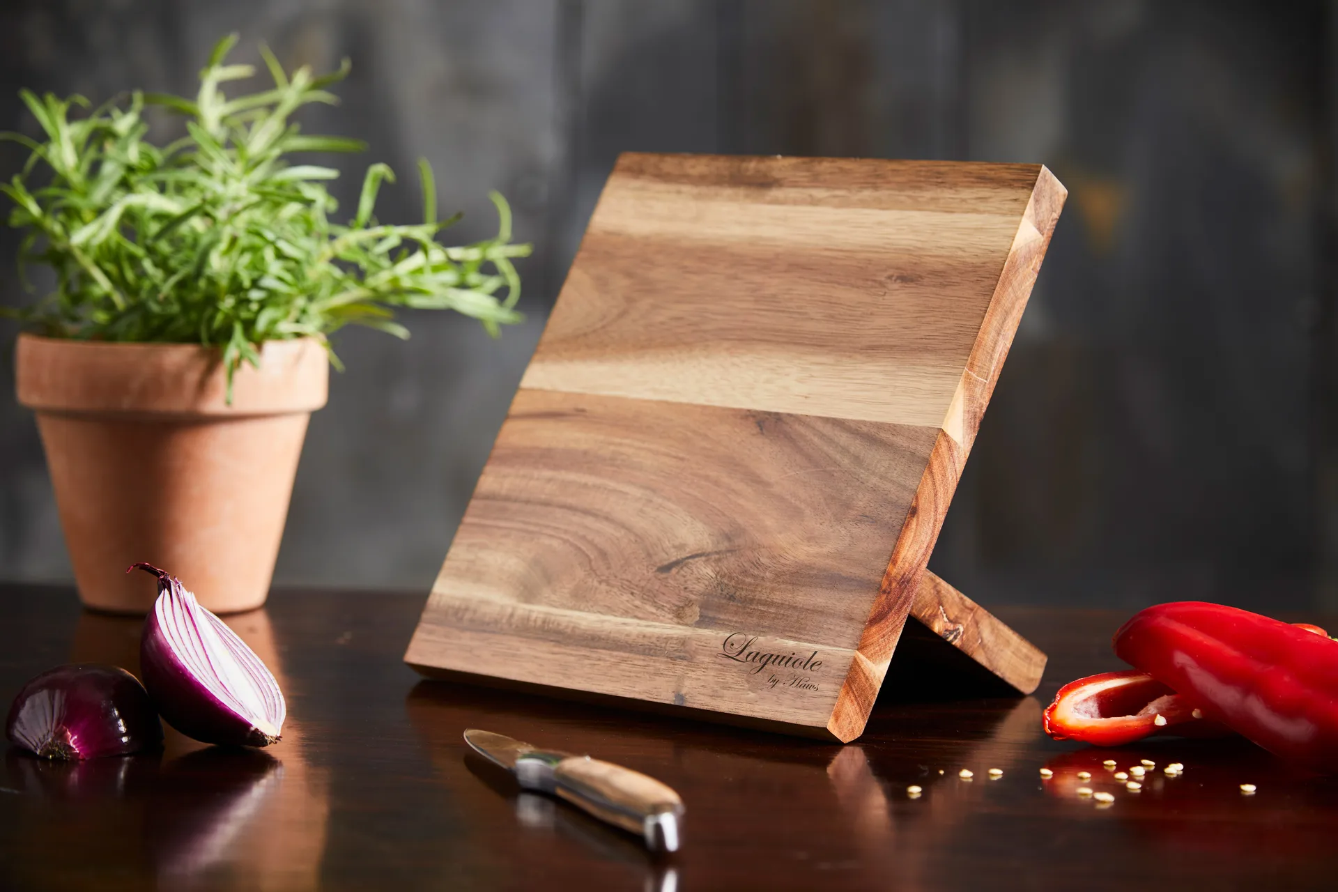 Laguiole By Hâws kokkiveitsisetti 5-osaa, oliivi Hâws