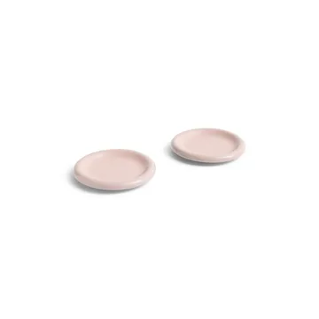 Barro lautanen - Pink, Ø18 cm 2-pack - HAY