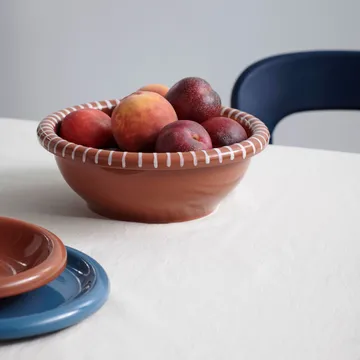 Barro salaattikulho pieni Ø21 cm - Natural with stripes - HAY