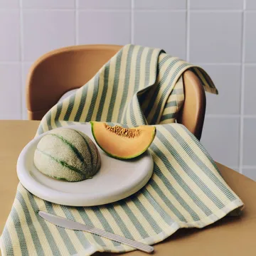 Canteen keittiöpyyhe 52x80 cm - Vihreänkeltainen - HAY