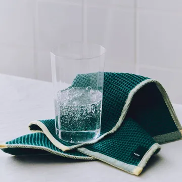 Canteen tiskirätti 31x31 cm 2-pack - Kelta-vihreä sekoitus - HAY