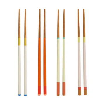 Colour syömäpuikot 4-pack - Bright - HAY