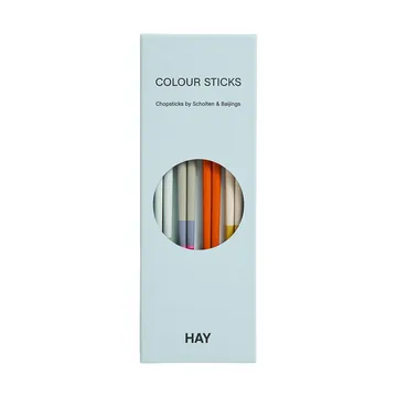 Colour syömäpuikot 4-pack - Bright - HAY