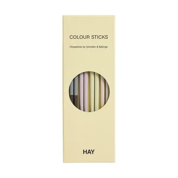 Colour syömäpuikot 4-pack - Pastelli - HAY