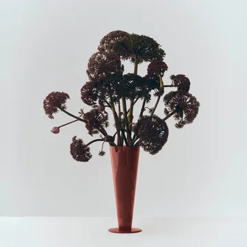 Conical maljakko - Rose-dark red, medium - HAY