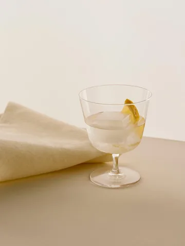 Curve Stem juomalasi 2-pakkaus - Kirkas - HAY