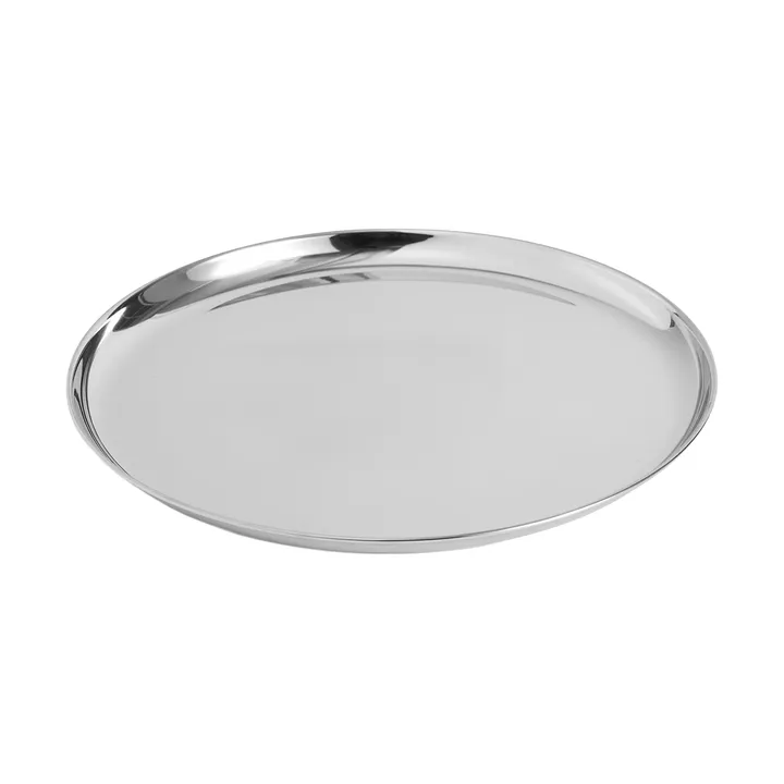 Essential Steel tarjoiluvati - Ruostumatonta terästä, pyöreä, medium - HAY