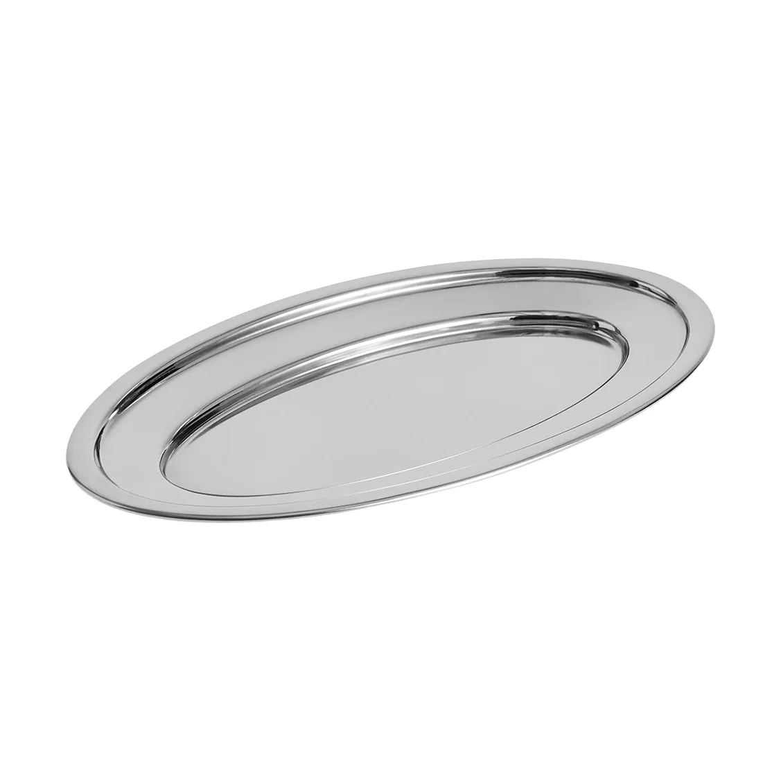 Essential Steel tarjoiluvati, Ruostumatonta terästä, soikea, medium HAY